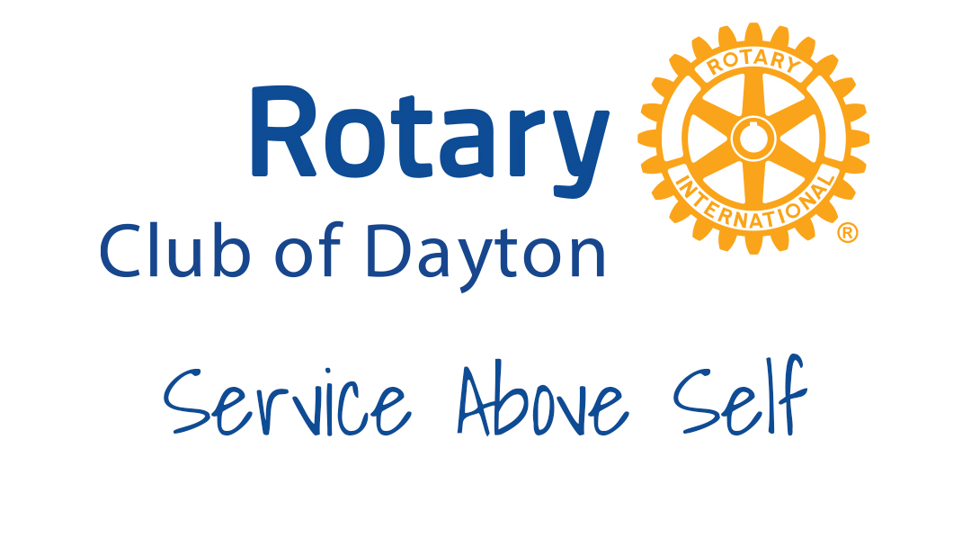 Rotary Club of Dayton logo with motto "Service Above Self"