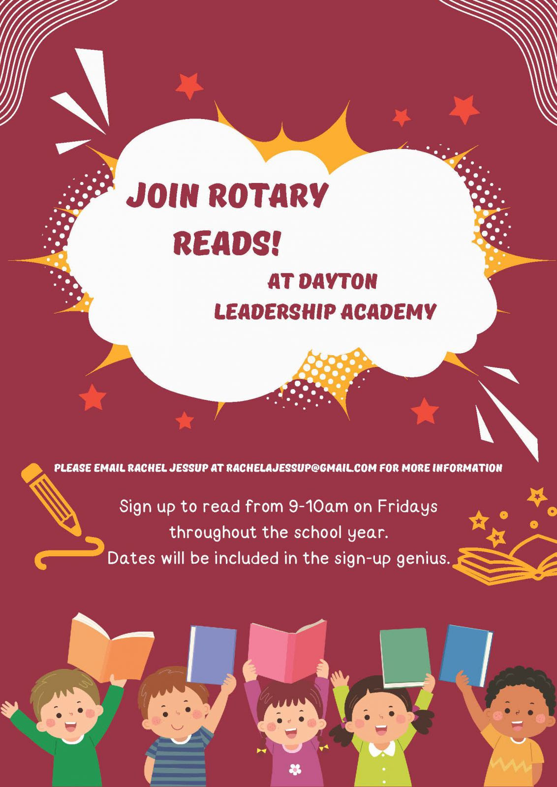 Rotary Reads flier