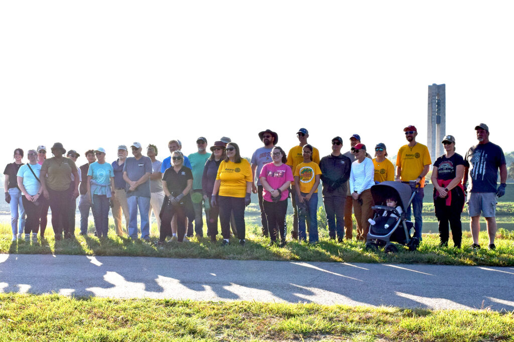 The Rotary Club of Dayton partnered with the Kettering Rotary Club and Miami Conservancy District to clean up the Great Miami river.